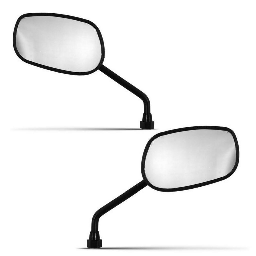 Par Espelho Mini Retrovisor Modelo Esportivo Universal Pro Tork compatível com todas Motos Yamaha em Oferta na Shopee