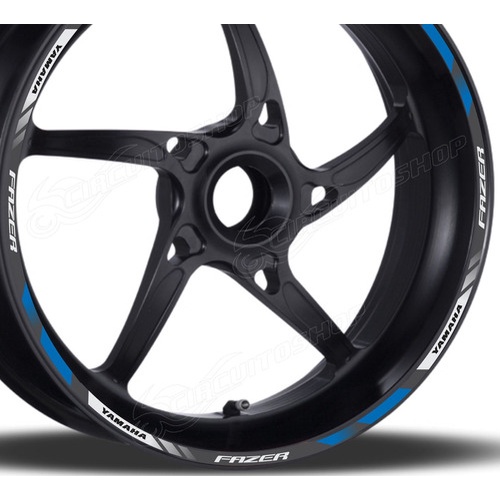 Friso Adesivo Refletivo D1 Roda Moto Yamaha Fazer 250