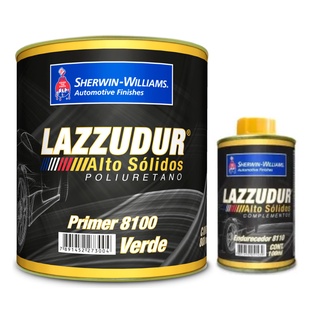 Primer Automotivo 8100 Alto Sólidos Verde 800ml (+ Catalisador 100ml) Lazzudur Sherwin Williams