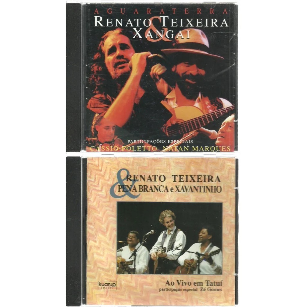 2 Cds Renato Teixeira E Pena Branca Xavantinho / Xangai