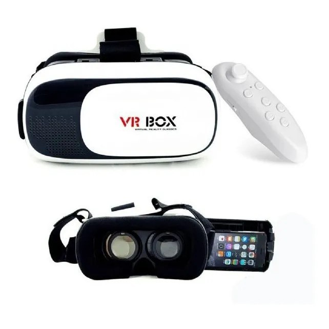 Oculos Vr Box- Celular - 3D Virtual + Controle Bluetooth - MELHOR PREÇO ...