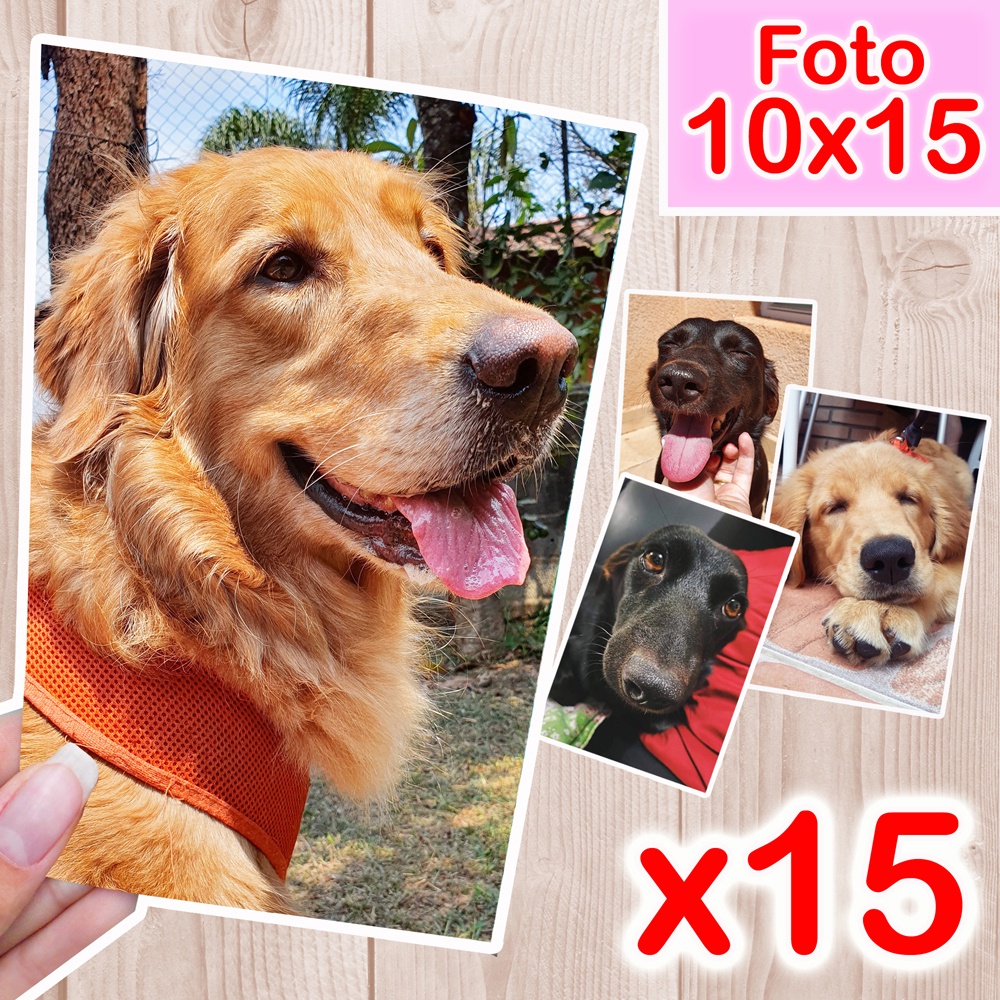 Revelar Fotos 10x15 (15 Unidades) em Oferta na Shopee