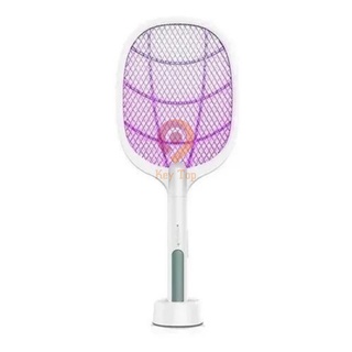 Raquete Eletrica Recarregavel Automática Com Luz Uv Premium Voar Matador