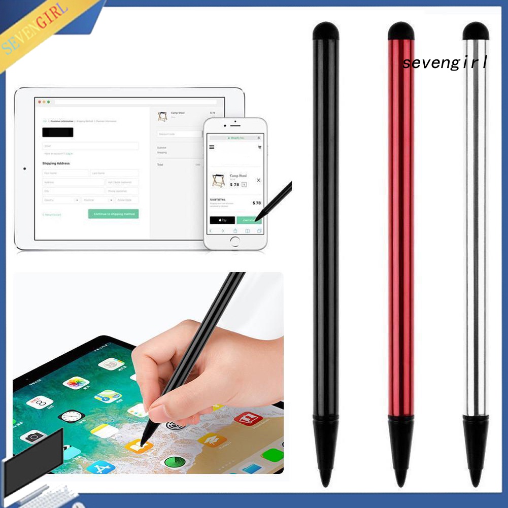 3 Peças Caneta Touch Stylus Universal Resistente Para Celular Tablet