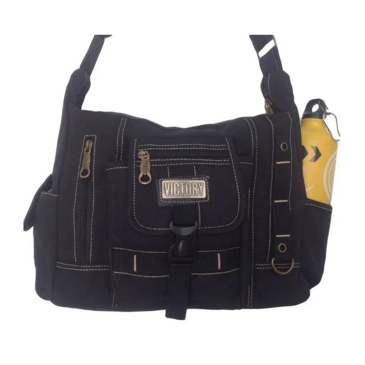 Bolsa Carteiro De Lona Reforçada em Oferta na Shopee