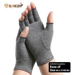 Arthritis Compression Glove/Rheumatoid Osteoarthritis Open Finger Thumb Gloves/Joint Pain Relief Wrist Support Gloves
