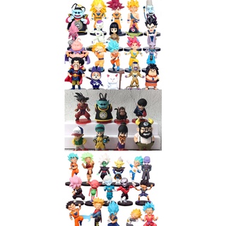 Bonecos Figure Dragon Ball Goku Vegeta Gohan Bulma Kuririn Kaio Trunks Black Jiren Blue Hit Zamasu Kefla