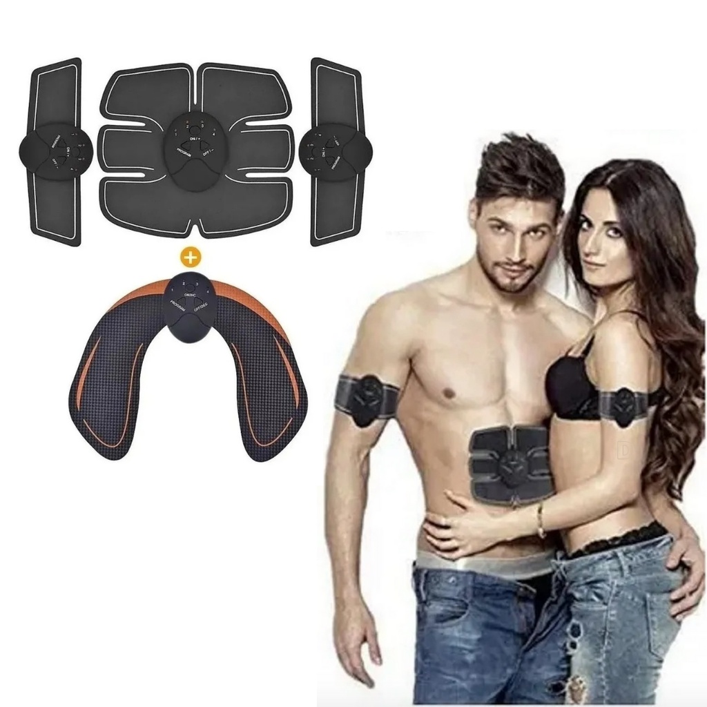 Estimulador Muscular Kit Tonificador Completo com Bumbum