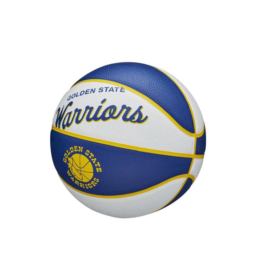 Bola De Basquete Nba Team Retrô Mini Golden State Warriors #3 Wilson · foto 2