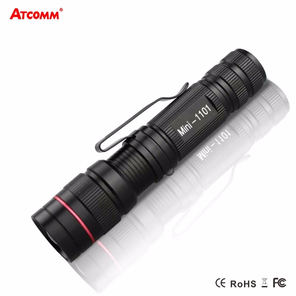 Mini Lanterna de bolso ATcomm Mini-1101 CREE Q5 bateria AA