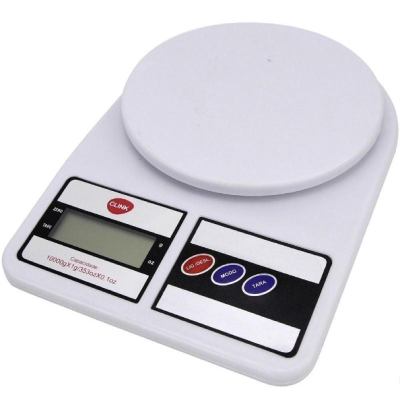 Balança Digital de Cozinha Alta Precisão 10Kg  REF SL0363 - Balança Digital Dieta Nutrição Envio em 24 Horas