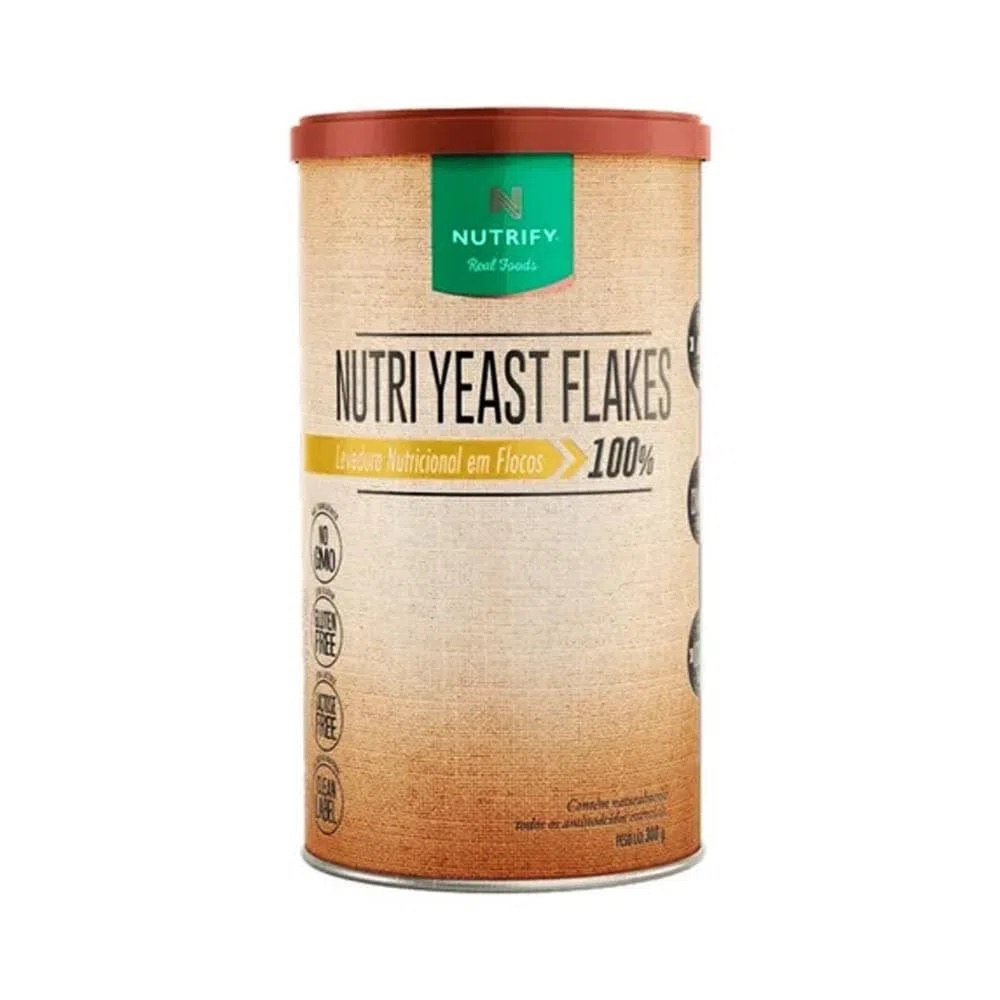 Levedura Nutricional Nutri Yeast Flakes - Nutrify 300g