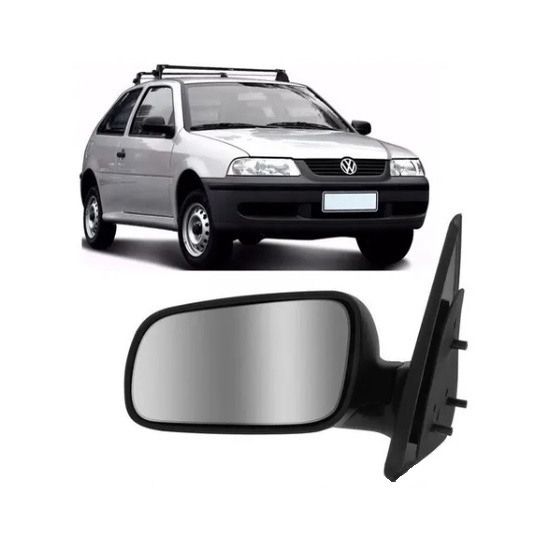Retrovisor Gol G3 Lado Esquerdo 2000 2001 2002 2003 2004 2005 2006 2007 2008 Sem Controle 2 Portas