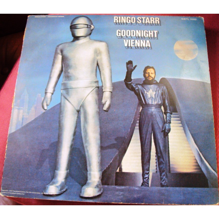 139 Mvd- LP 1974- Ringo Starr- Goodnight Vienna- Música- Disco Vinil Original- Long Play LP
