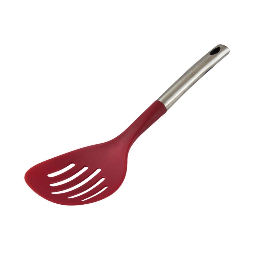 Escumadeira De Nylon Vermelho Cabo Inox 36Cm Western Na-02 em Oferta na Shopee