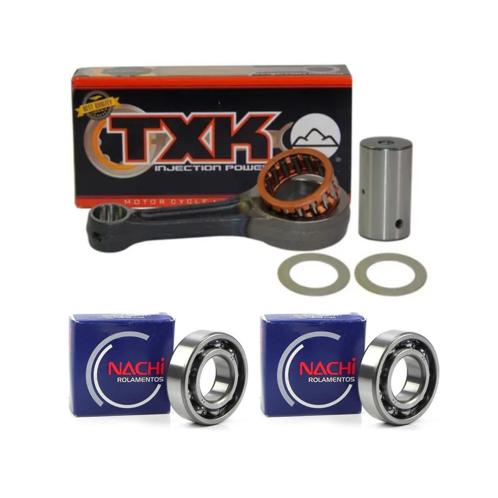 Kit Biela txk Fazer 250 Lander 250 Rolamento Virabrequim Nachi em Oferta na Shopee