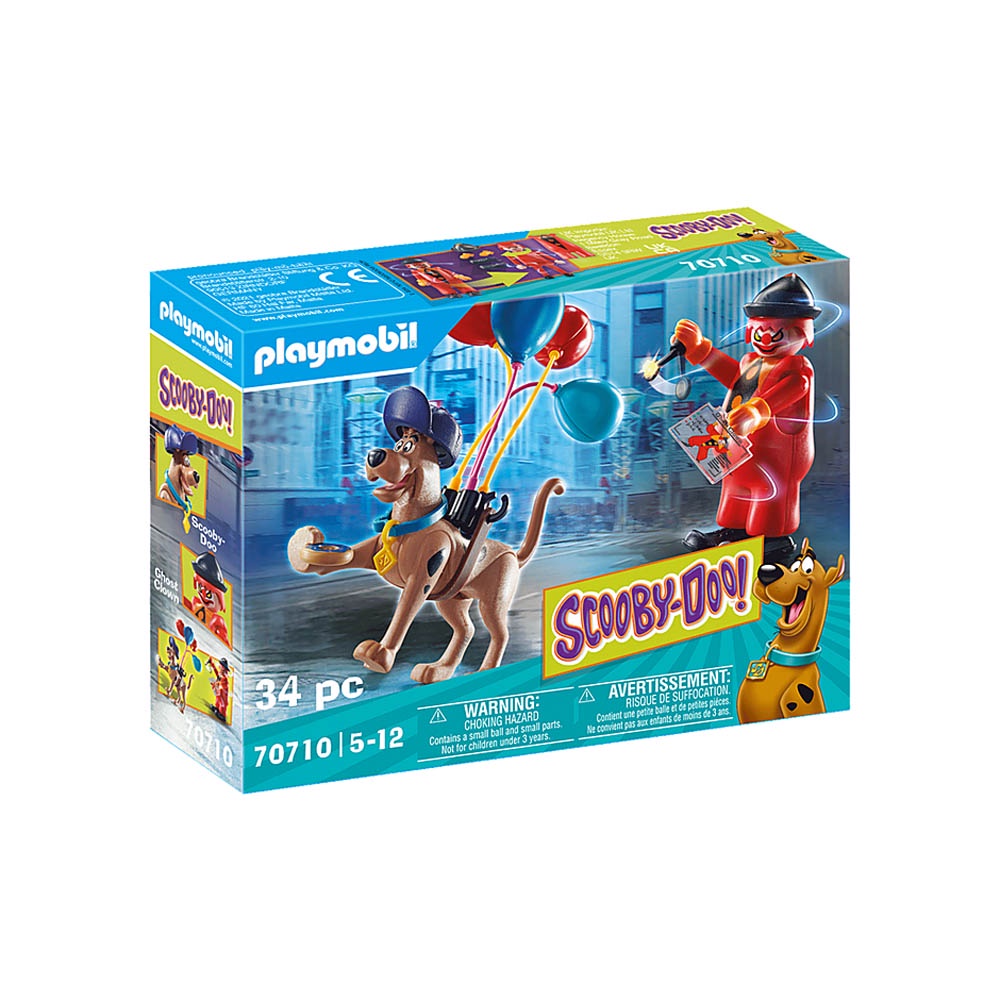 Playmobil - Scooby-Doo! Aventura Com O Palhaço Fantasma em Oferta na Shopee