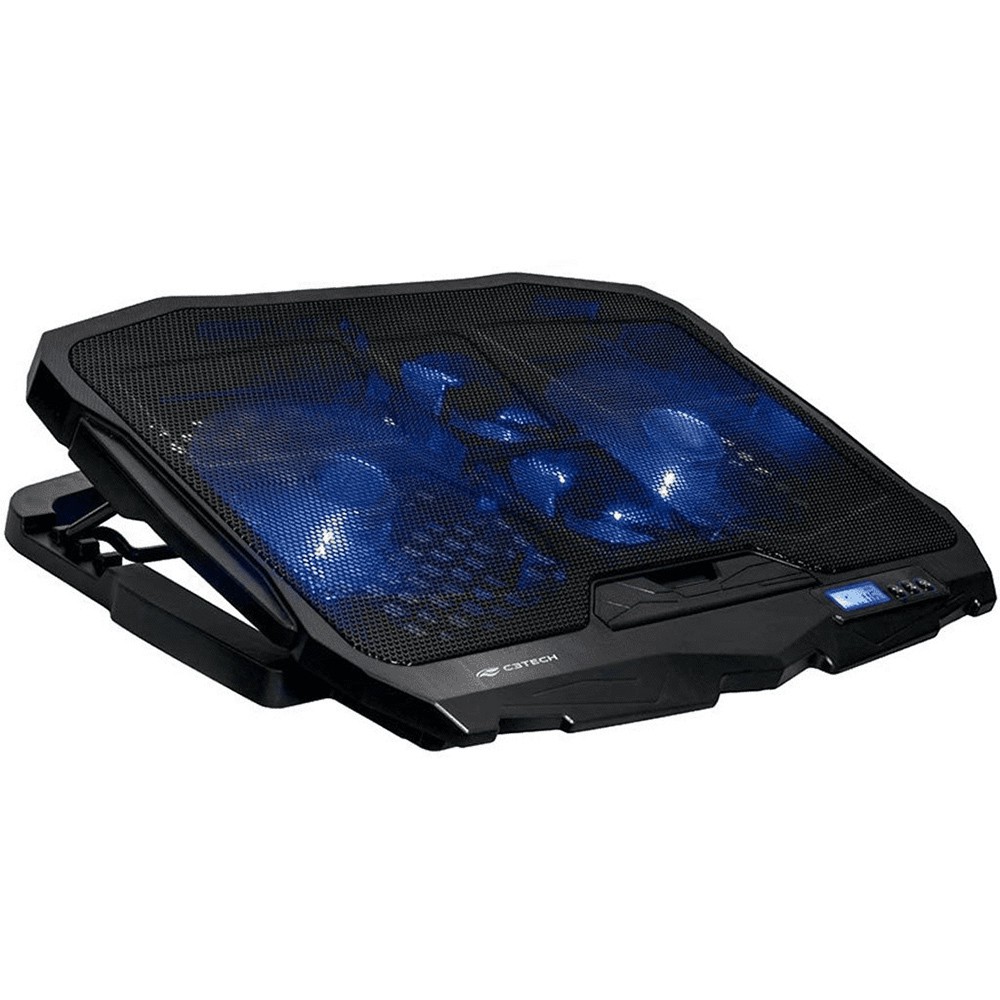 Base para Notebook 17,3" Gamer NBC-100BK - C3Tech em Oferta na Shopee
