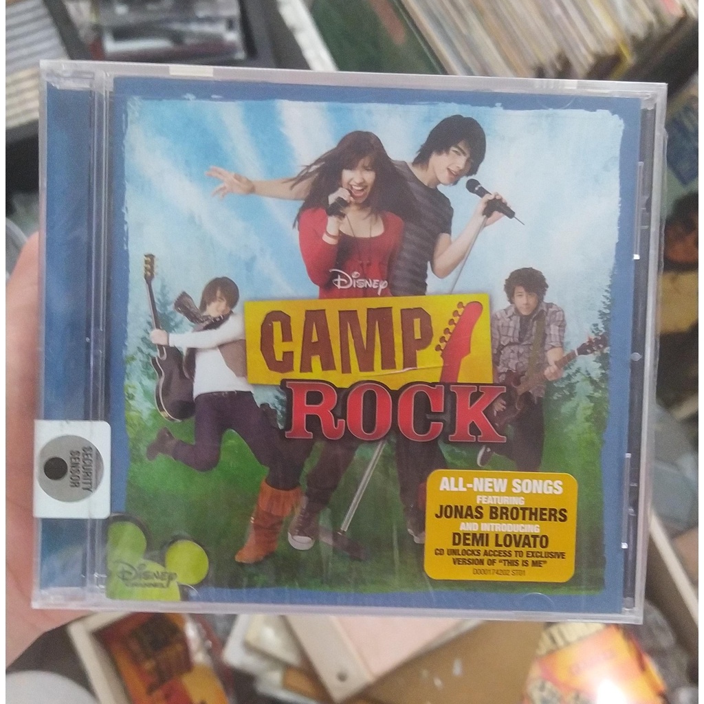 cd trilha sonora CAMP ROCK (da disney)lacrado e importado!!! | Shopee ...