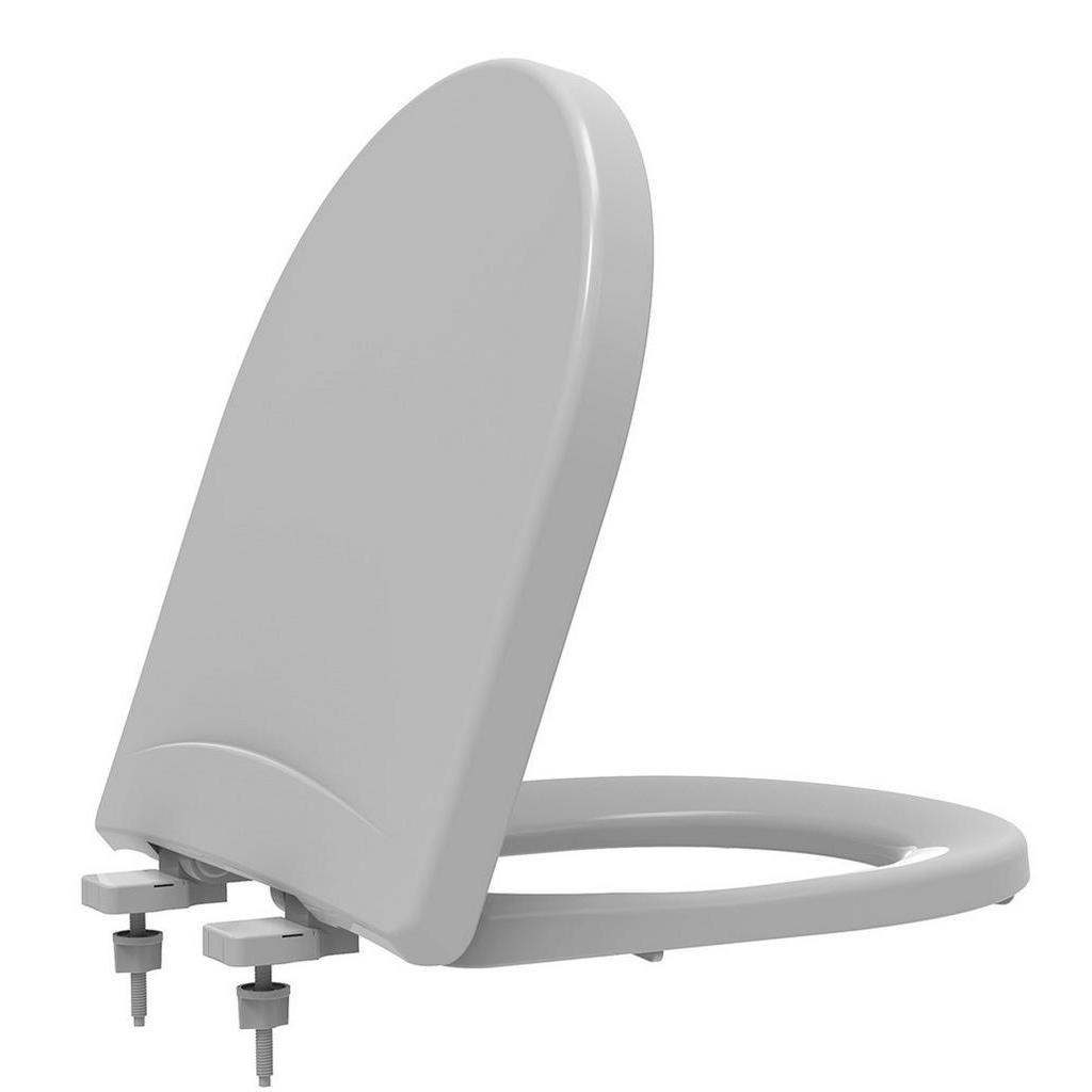 ASSENTO CELITE RIVIERA/SMART E ROCA NEXO CINZA SOFT CLOSE POLIPROPILENO TUPAN