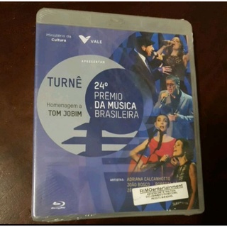 Bluray blu-ray 24° Prêmio da Música Brasileira Homenagem a Tom Jobim RARO LACRADO