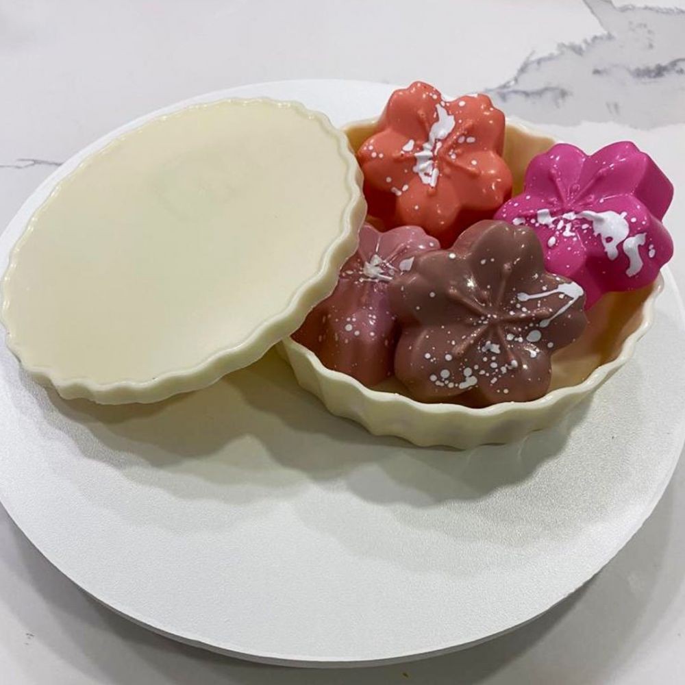 Forma BWB Com Silicone Semiprofissional, Doces Finos Chocolates Cód. 3639 - SP Paris Gourmet G - Home & Living