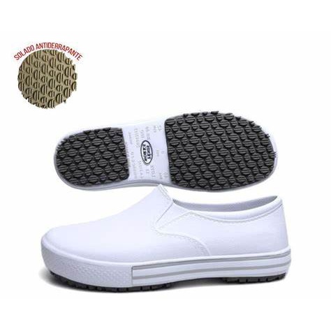 Sapato Profissional Soft Works Antiderrapante Bb80 Cor Branca