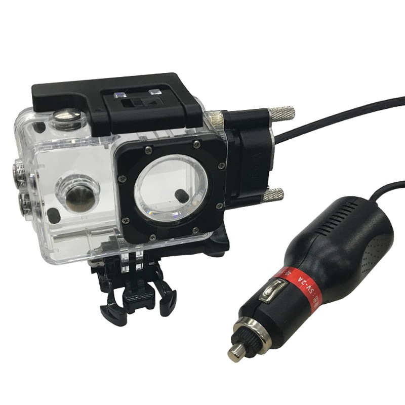 Caixa Estanque P/moto Case Original Sj4000 Sjcam Prova Dágua