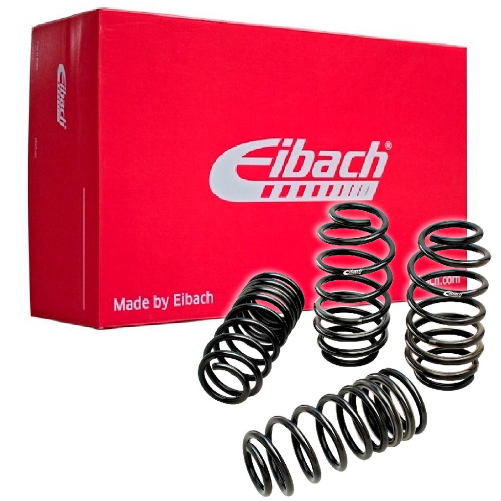 Molas Esportivas Pro-Kit Eibach Bmw Serie 3 Compact 318Tds E 323Ti 1994 A 2001 - Molas para performance e rebaixamento, Dianteiras e Traseiras  - Sem trocas de Amortecedor Original