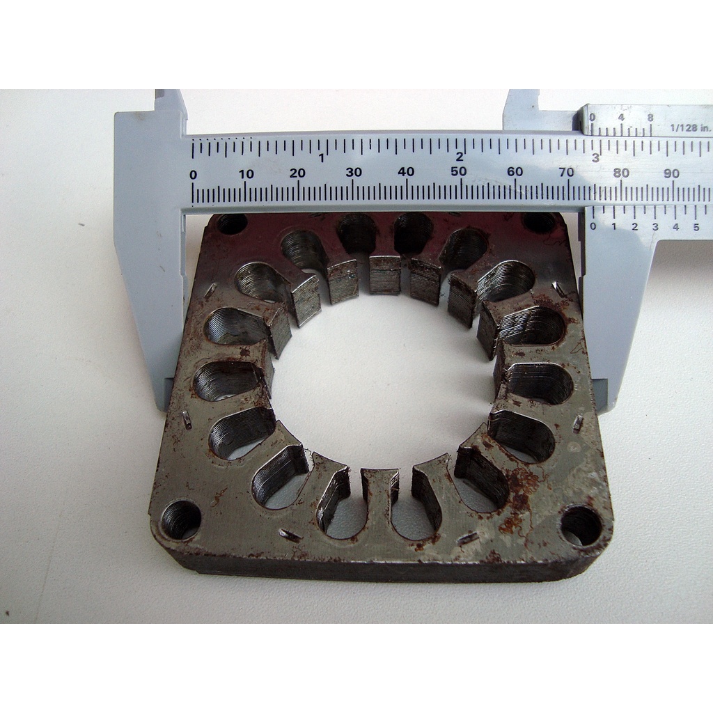 Núcleo de ferro Toroidal Laminado para Motor ou Transformador - Cód. 17092403