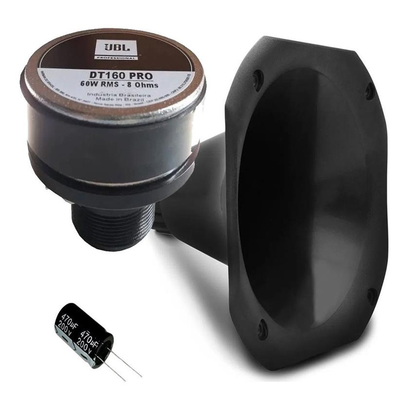 Driver + Corneta Jbl Dt160 Pro 60wrms 8 Ohms +capacitor Orig
