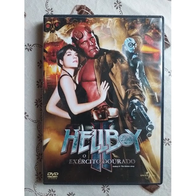 DVD HELLBOY II - O EXÉRCITO DOURADO * ORIGINAL