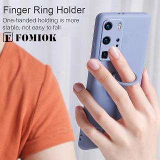Ultra fino Líquido Silicone Magnético Titular Telefone Cases Para Samsung Galaxy S20 Plus / Ultra Dedo Anel Titular Capa #3