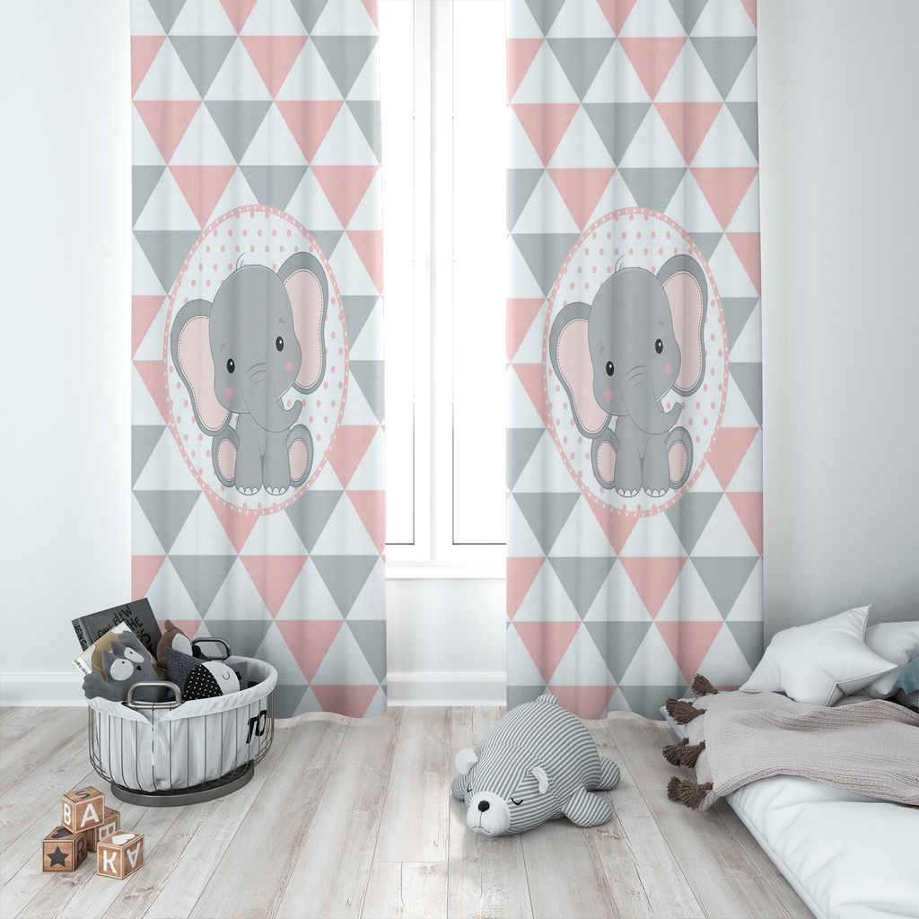 O que é Cortina Infantil Rosa e Cinza? Guia e Onde Comprar | BuscaProdutos