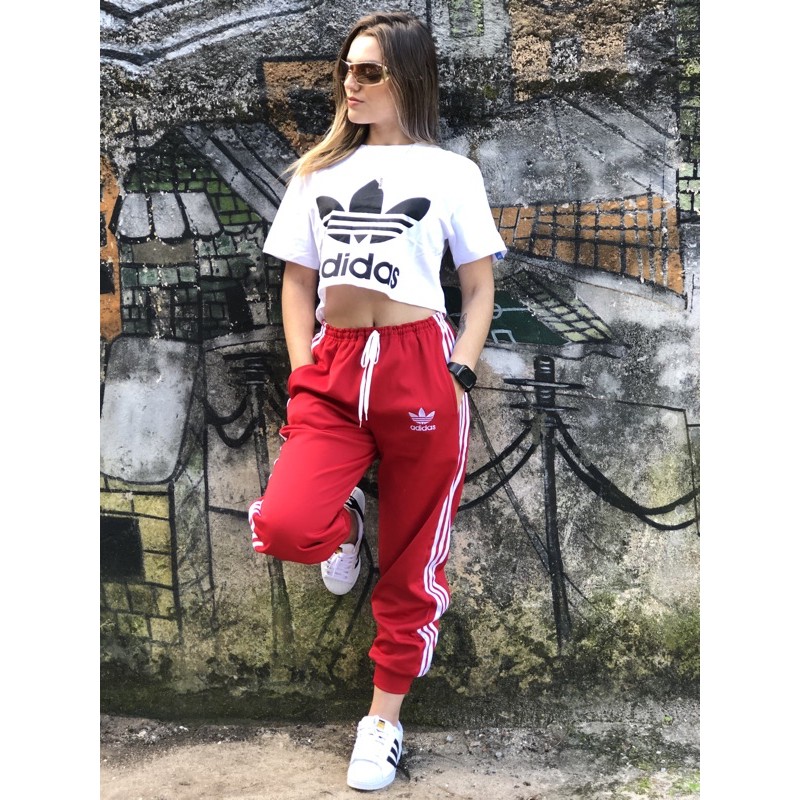 Calca jogger hot sale adidas feminina