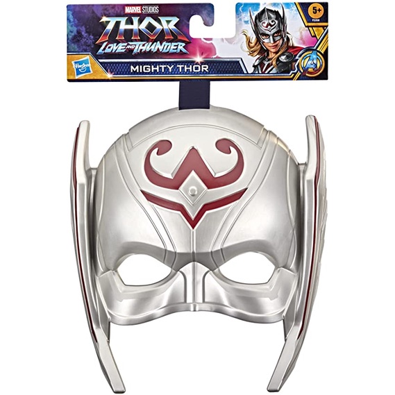 Máscara Marvel Love and Thunder com Tira Ajustável Mighty Thor Hasbro F3358