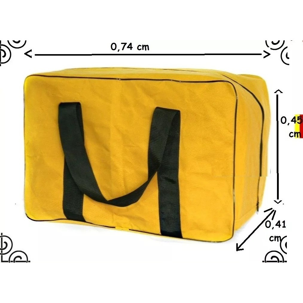 Mala P/ Sela Lona Impermeável, Proteja Laços, Arreios, Capa