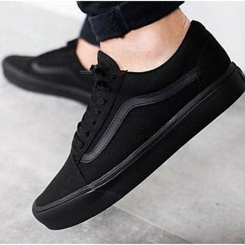 tenis vans feminino preto old skool