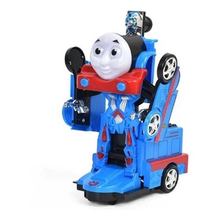 Brinquedo Trem Thomas Transforme Vira Robô Infantil Luz Som Bate Volta Toy King Shopee Brasil