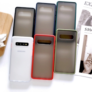 Estojo Blindado Anti-Impacto Fosco Para Samsung Galaxy Nota 8 9 10 Pro S23 Plus S8 S9 S10 S10E