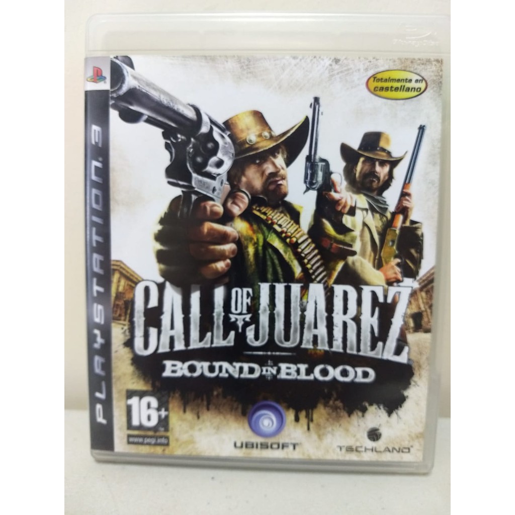 Jogo PS3 - CALL OF JUAREZ - BOUND IN BLOOD - Mídia Física semi novo
