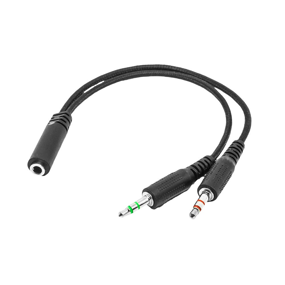 Adaptador P3 e P2 Preto Multilaser - WI410 - Audio