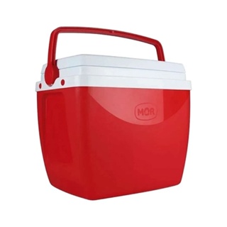 Caixa Térmica Com Alça 18 Litros Vermelha 8182 - Mor em Oferta na Shopee