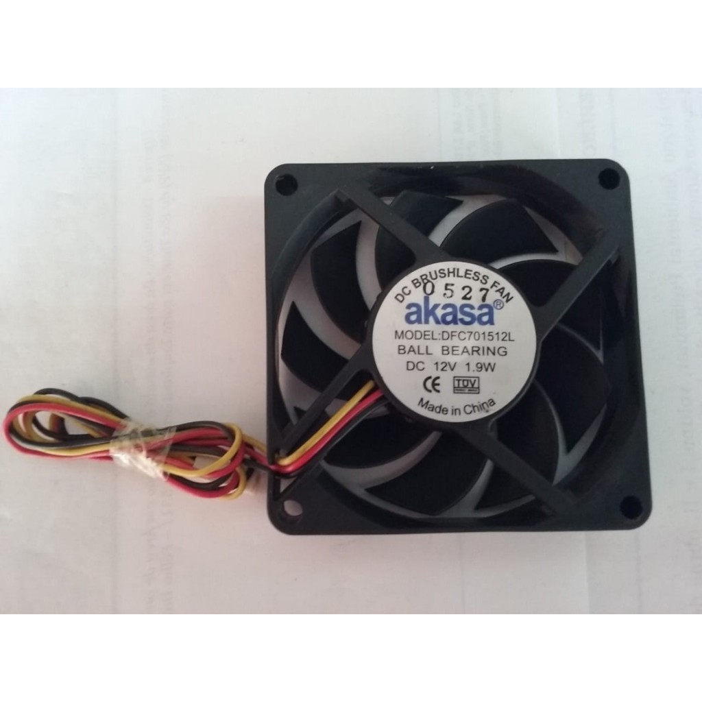 Cooler 70x70x15mm 4200 RPM DFC701512L Akasa Compatível Placa de Video, Gabinete, Cooler HD