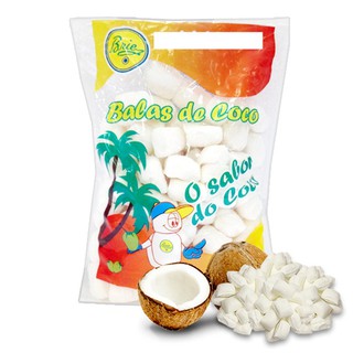 Bala de Coco pacote fechado 1KG cheirosa