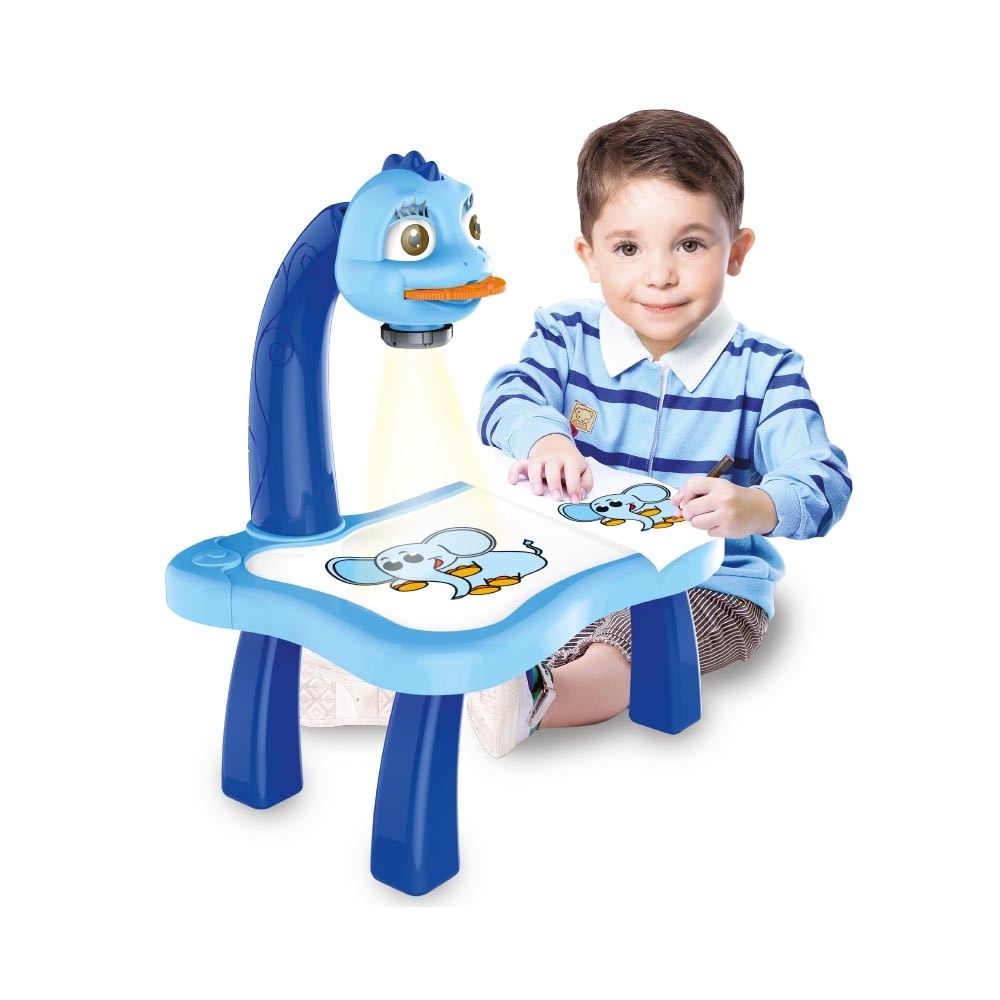 Mesa Projetora Para Desenhar Azul Play e Learn Multikids - BR1600