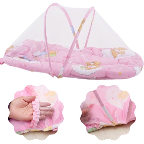 Cesto Moisés Portátil, Mini Berço Com Mosquiteiro, Proteção Total Para O Seu Bebê!