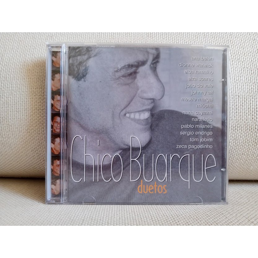 Cd Chico Buarque Duetos Elza Soares Nara Leão Tom Jobim Zeca Pagodinho Miúcha Elba Ramalho Dionne Warwick