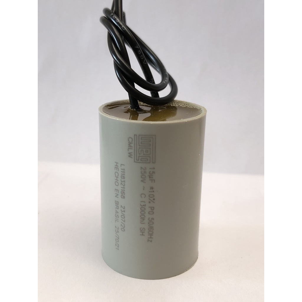 Capacitor Do Motor Lavadora Tanquinho Centrífuga 15 Uf 250v