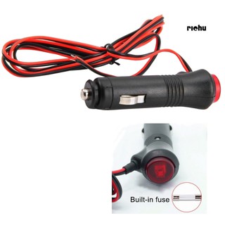 Ri + 12v-24v Cabo De Extensão Com Interruptor De Tomada De Isqueiro De Carro